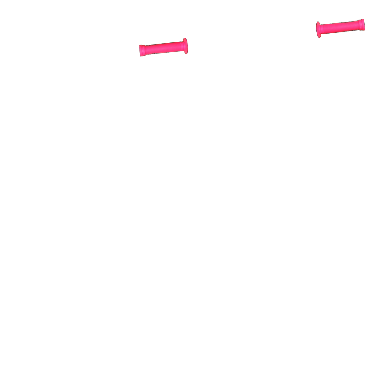 ODI - Long neck ST Bar Grips - Pink