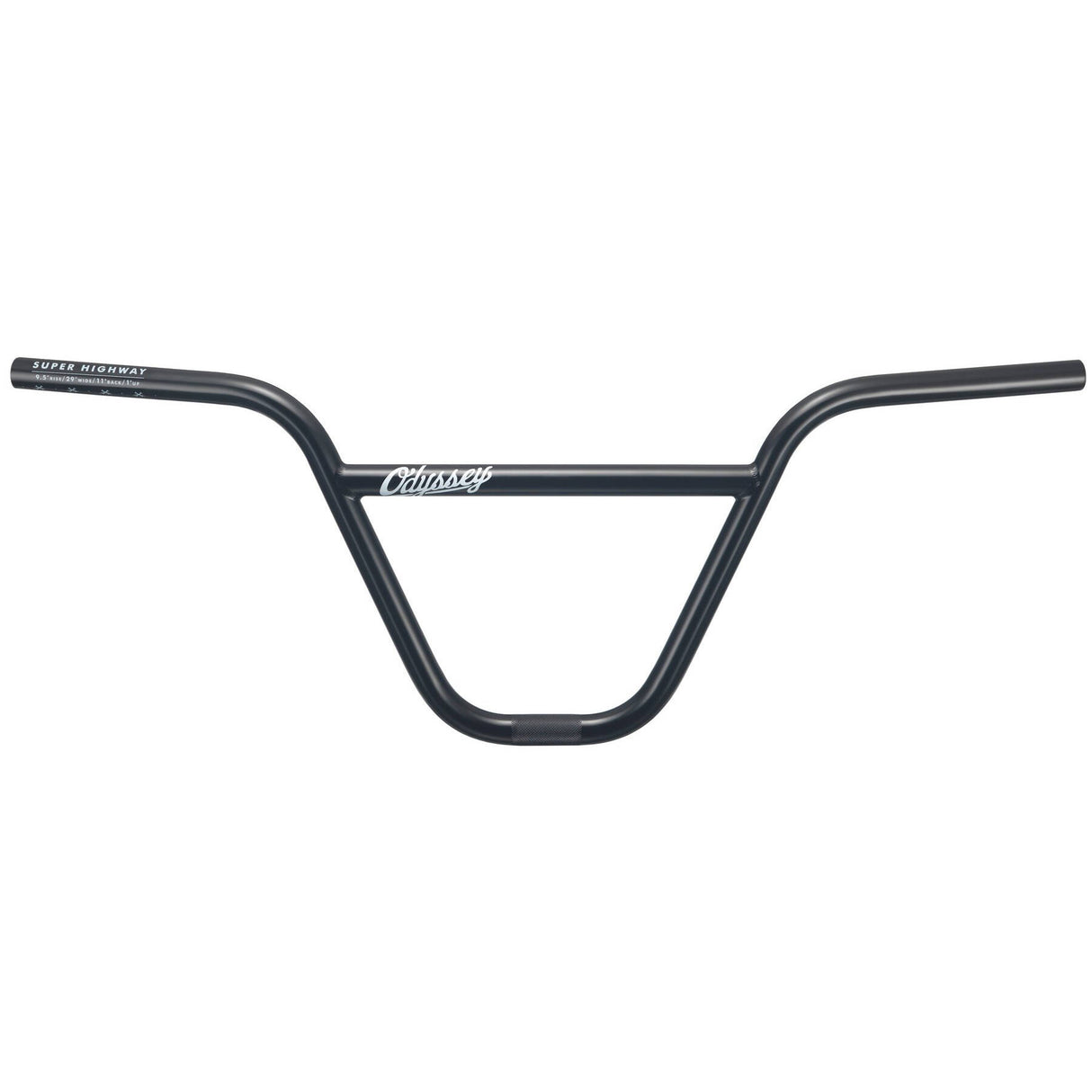 Odyssey Super Highway 9.5'' BMX Handlebars - Rust Proof Black