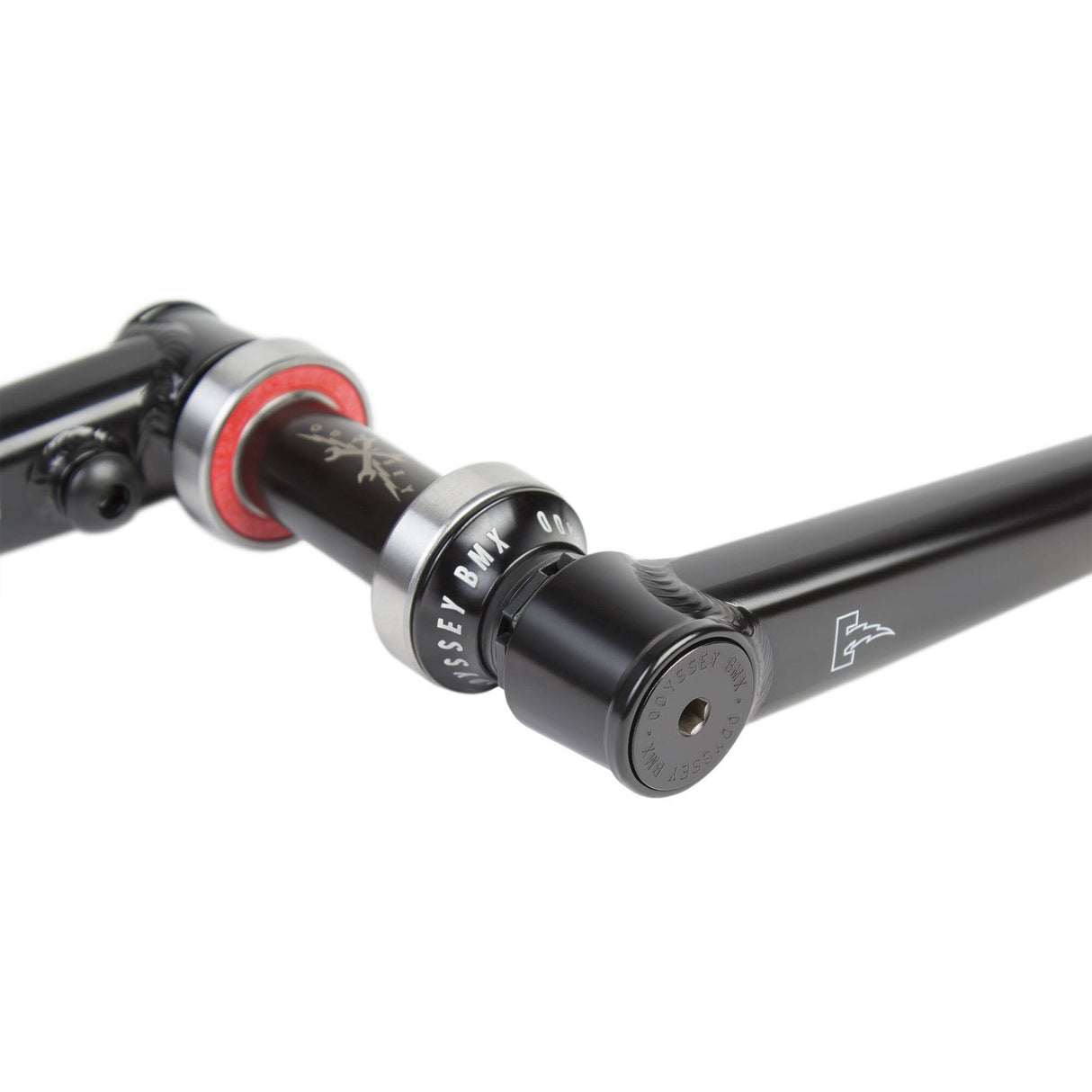 Odyssey Thunderbolt Plus LHD 165mm BMX Cranks - Rust Proof Black