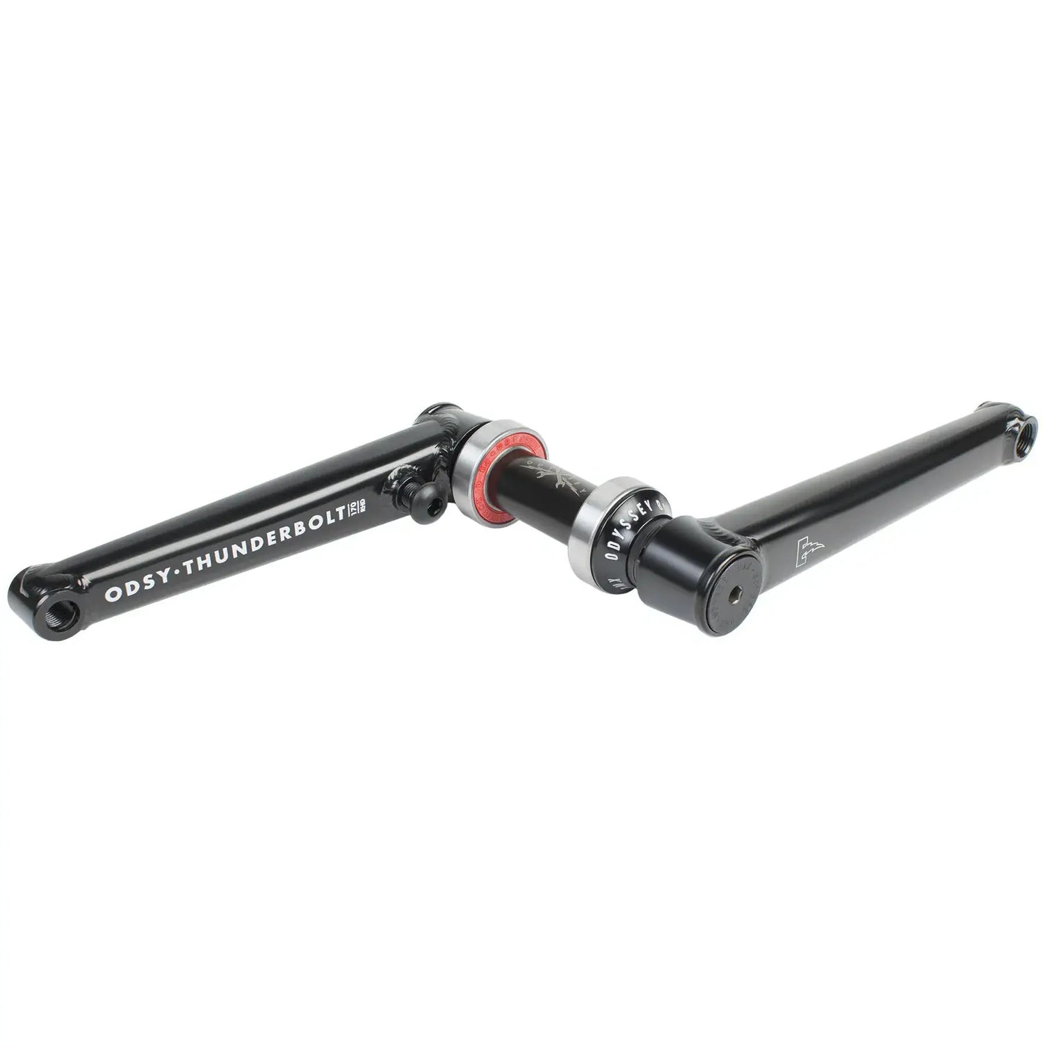 Odyssey Thunderbolt Plus LHD 170mm BMX Cranks - Rust Proof Black