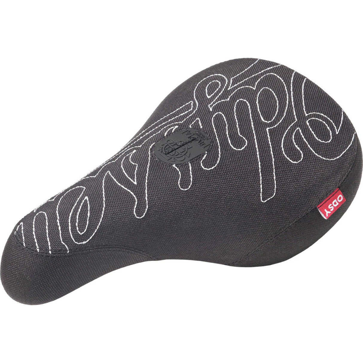 Odyssey Big Stitch BMX Seat - Black/White