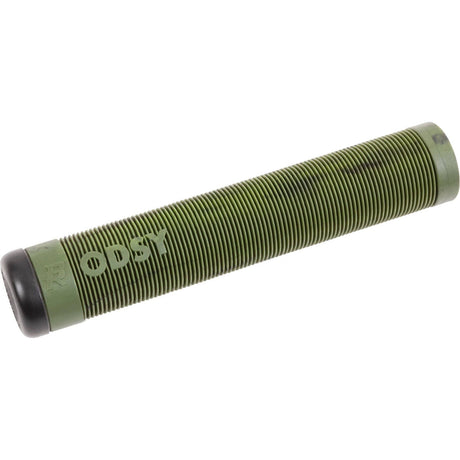 Odyssey Broc Raiford BMX Grips - Black/Army Green Swirl