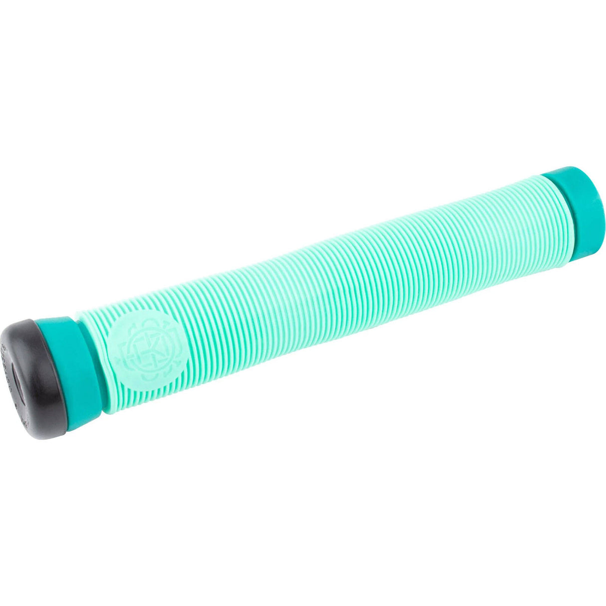 Odyssey Warnin 165mm BMX Grips - Billiard Green/Toothpaste