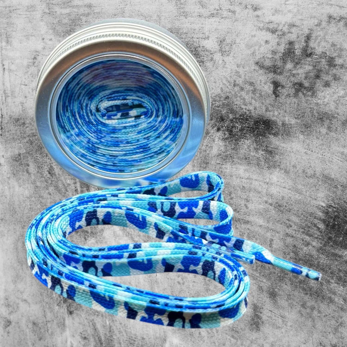 OG Laces - Dark Blue Camo