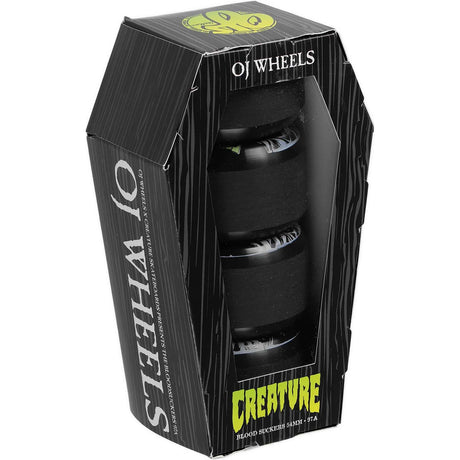 OJ Coffin Box Bloodsuckers Skateboard Wheels - White 54mm