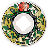 OJ Elite Pro Eric Dressen Gold Ones Mini Combo Skateboard Wheels - White 56mm