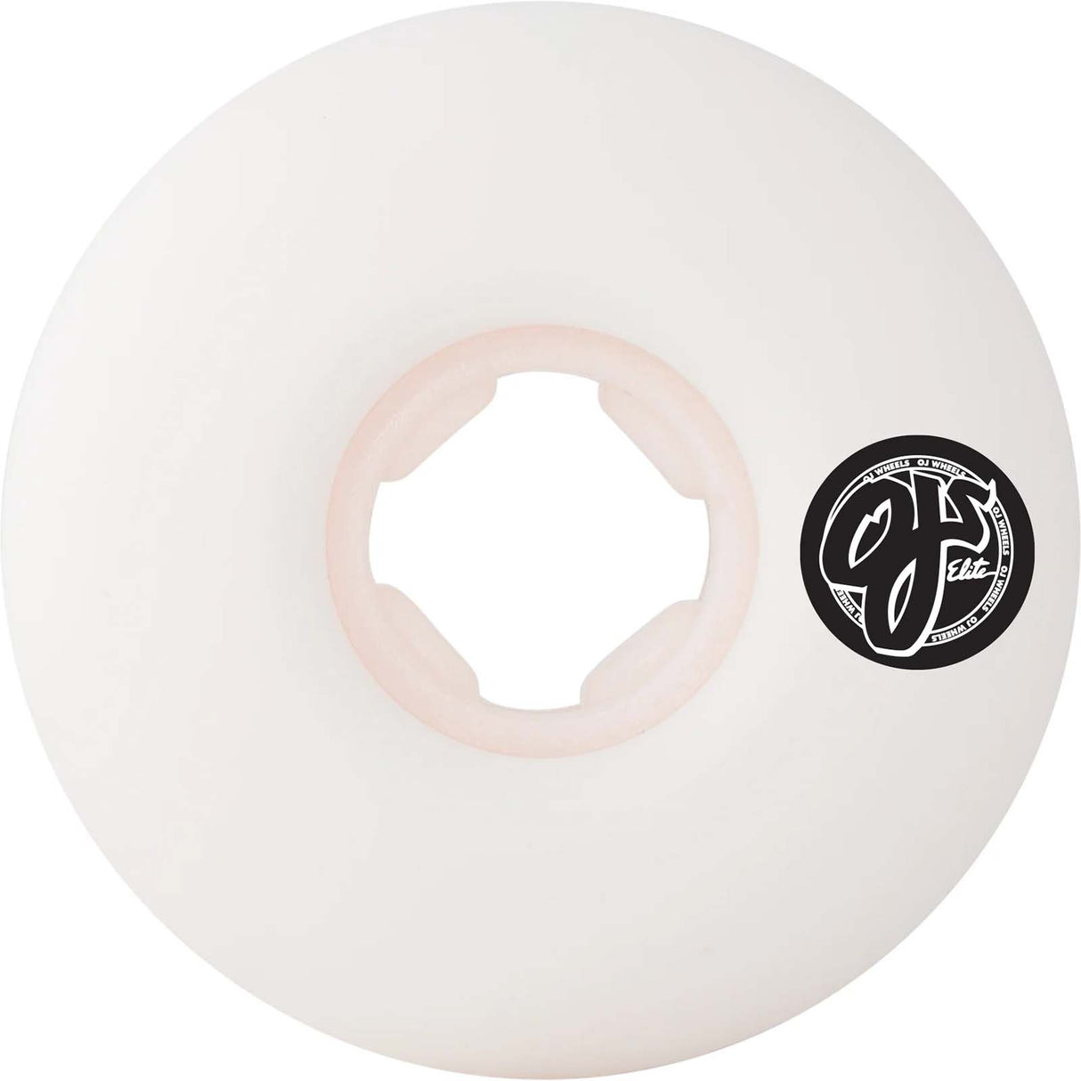 OJ Chubbies Skateboard Wheels - White 52mm