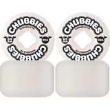 OJ Chubbies Skateboard Wheels - White 54mm
