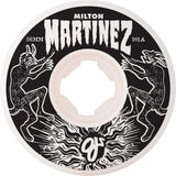 OJ Martinez Elite Criaturas Chubbies Skateboard Wheels - White 56mm
