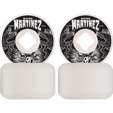 OJ Martinez Elite Criaturas Chubbies Skateboard Wheels - White 56mm