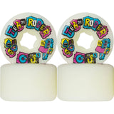 OJ Team Rider Skateboard Wheels - White/Multi 57mm