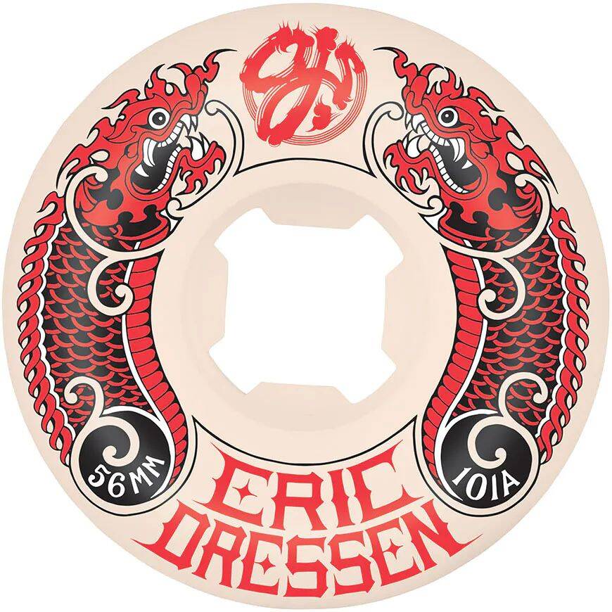 OJ Dressen Dragon Elite Hardline 101a Skateboard Wheels - 56mm