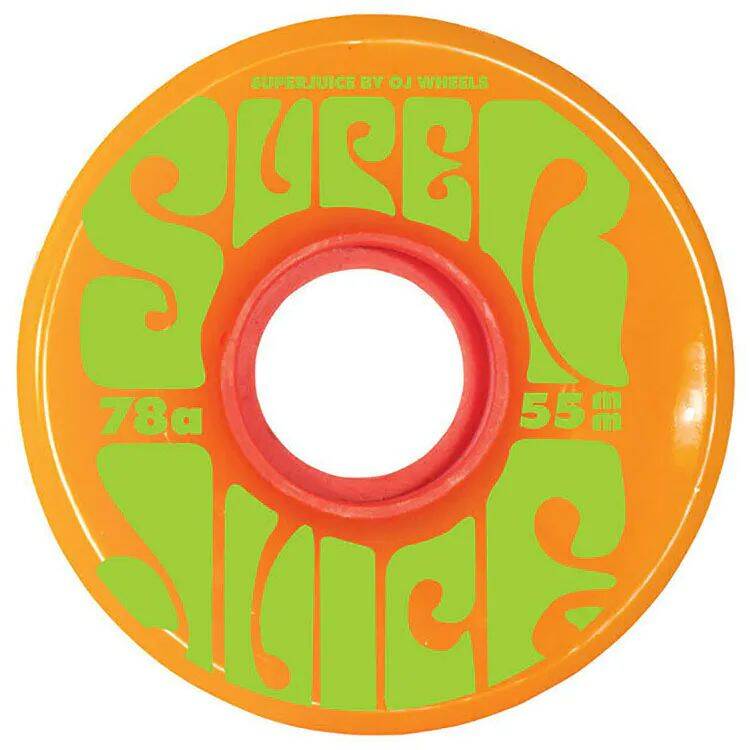 OJ Mini Super Juice 78a Skateboard Wheels - Orange 55mm