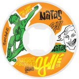 OJ Natas Kaupas 2 Original Hardline 95a Skateboard Wheels - Orange 58mm