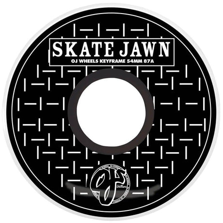 OJ Skate Jawn Keyframe 87a Skateboard Wheels - Black 54mm