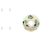 OJ Barney Page Original Skateboard Wheels - White 54mm
