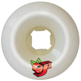 OJ Double Duro Ace Pelka Slappy Skateboard Wheels - White 58mm