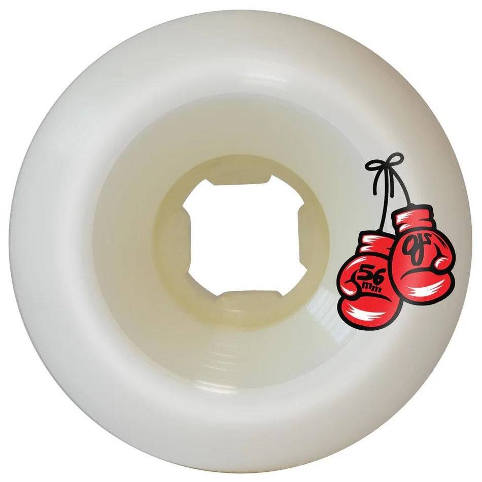 OJ Double Duro Kieran Woolley Roo Skateboard Wheels - White 56mm