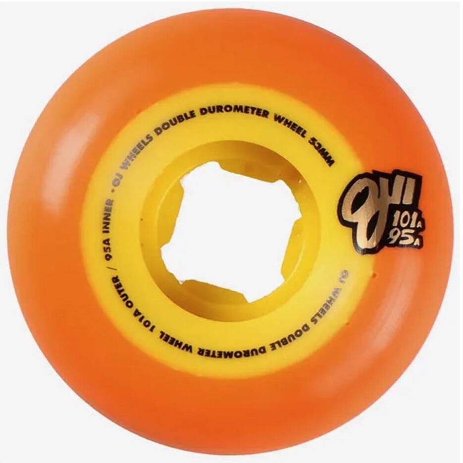 OJ Double Duro Mini Combo Skateboard Wheels - Orange 58mm