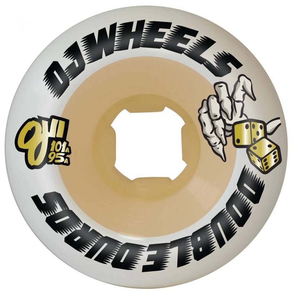 OJ Double Duro Skateboard Wheels - Gum 54mm