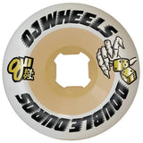 OJ Double Duro Skateboard Wheels - Gum 54mm