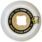 OJ Double Duro Skateboard Wheels - Gum 58mm