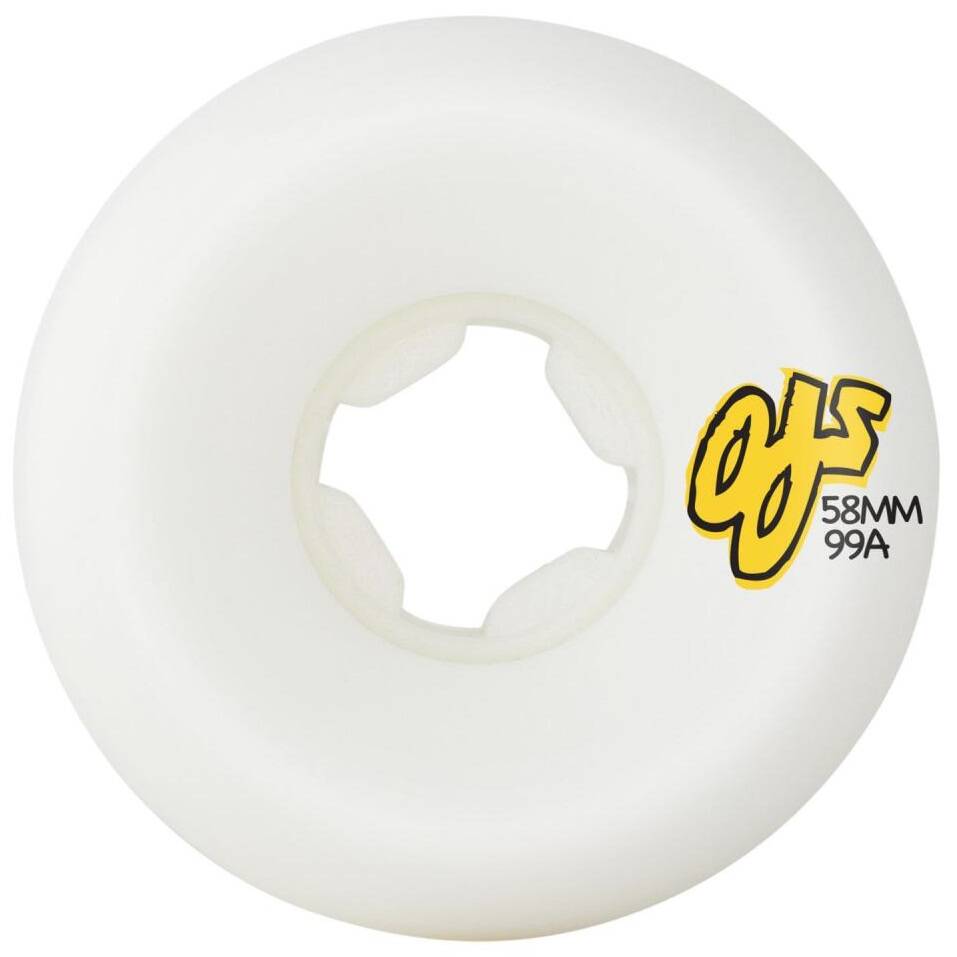 OJ Eric Dressen Laught It Up Skateboard Wheels - Blue/Yellow 58mm