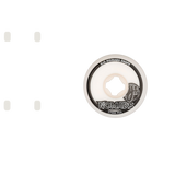 OJ Elite Nomads Skateboard Wheels - Black/White 57mm