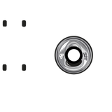 OJ Frozen Energy Keyframe Skateboard Wheels - Grey/Black 52mm