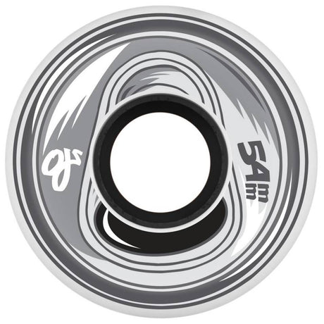 OJ Frozen Energy Keyframe Skateboard Wheels - Grey/White 54mm