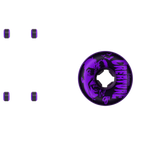 OJ How To Kill A Vampire Skateboard Wheels - Purple 54mm