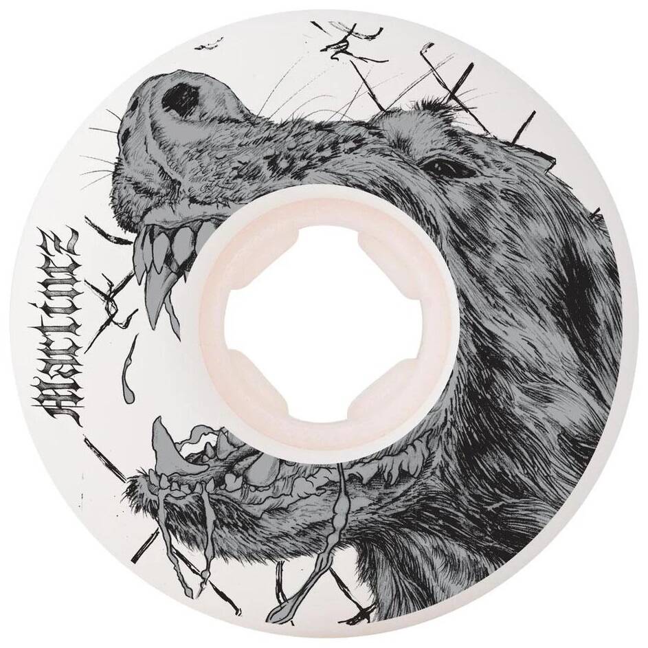 OJ Milton Martinez Guero Skateboard Wheels - White 54mm
