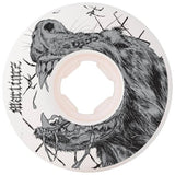 OJ Milton Martinez Guero Skateboard Wheels - White 54mm