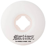 OJ Milton Martinez Guero Skateboard Wheels - White 54mm