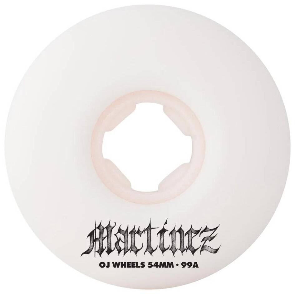 OJ Milton Martinez Guero Skateboard Wheels - White 54mm