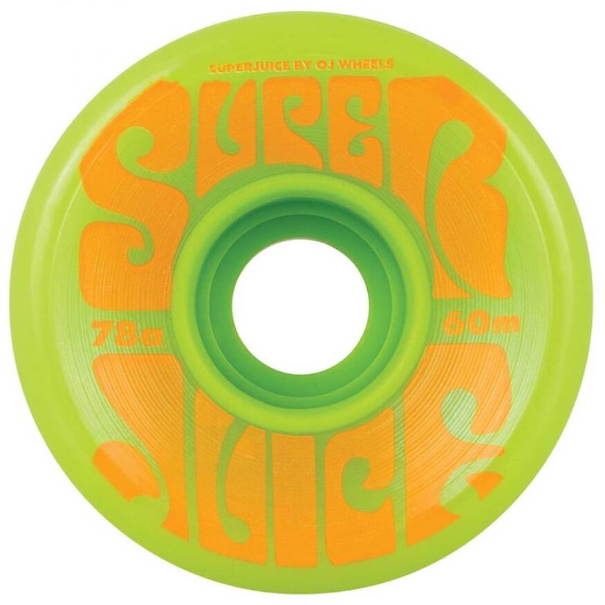 OJ Super Juice Skateboard Wheels - Green 60mm