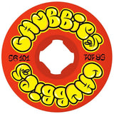 OJ Throw Ups Chubbies Skateboard Wheels - Red 56mm