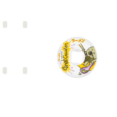 OJ Axel Cruysberghs Ramen Mini Combo 99a Skateboard Wheels - White 56mm