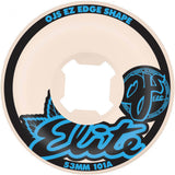 OJ Elite EZ EDGE 101a Skateboard Wheels - White 54mm