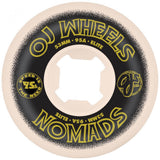 OJ Elite Nomads 95A Skateboard Wheels - White 53mm