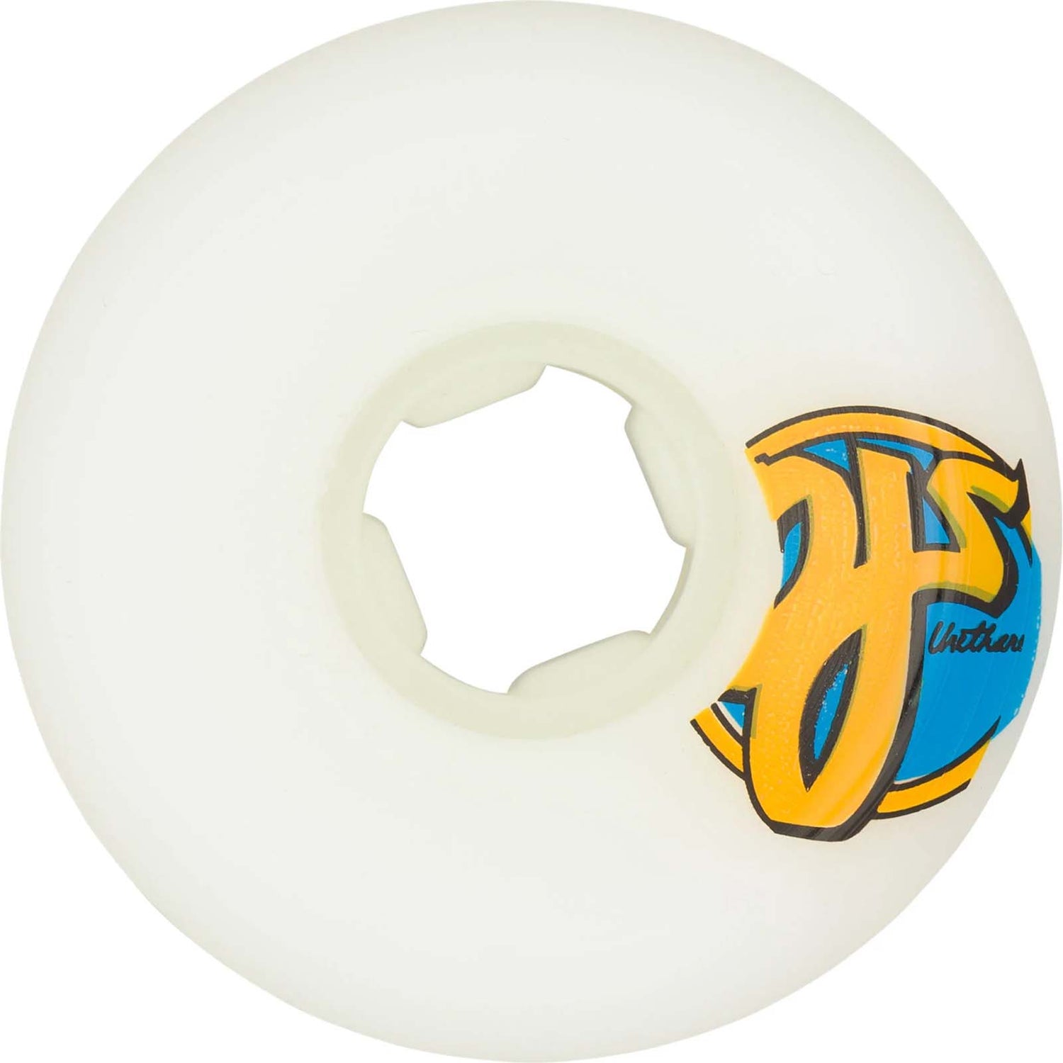 OJ Elite Figgy Boxers Original Hardline Skateboard Wheels - Blue/Orange 55mm