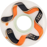 OJ Star Keyframe Soft Skateboard Wheels - White 56mm