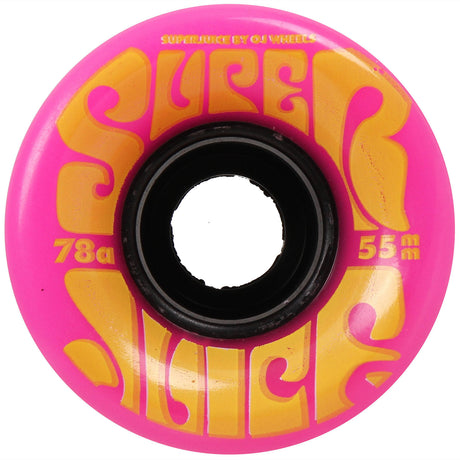 OJ Mini Super Juice 78a Skateboard Wheels - Pink 55mm