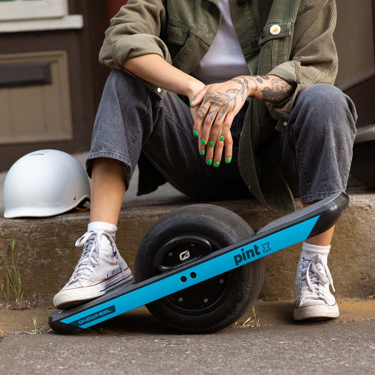Onewheel Pint X Electric Skateboard - Powder Blue