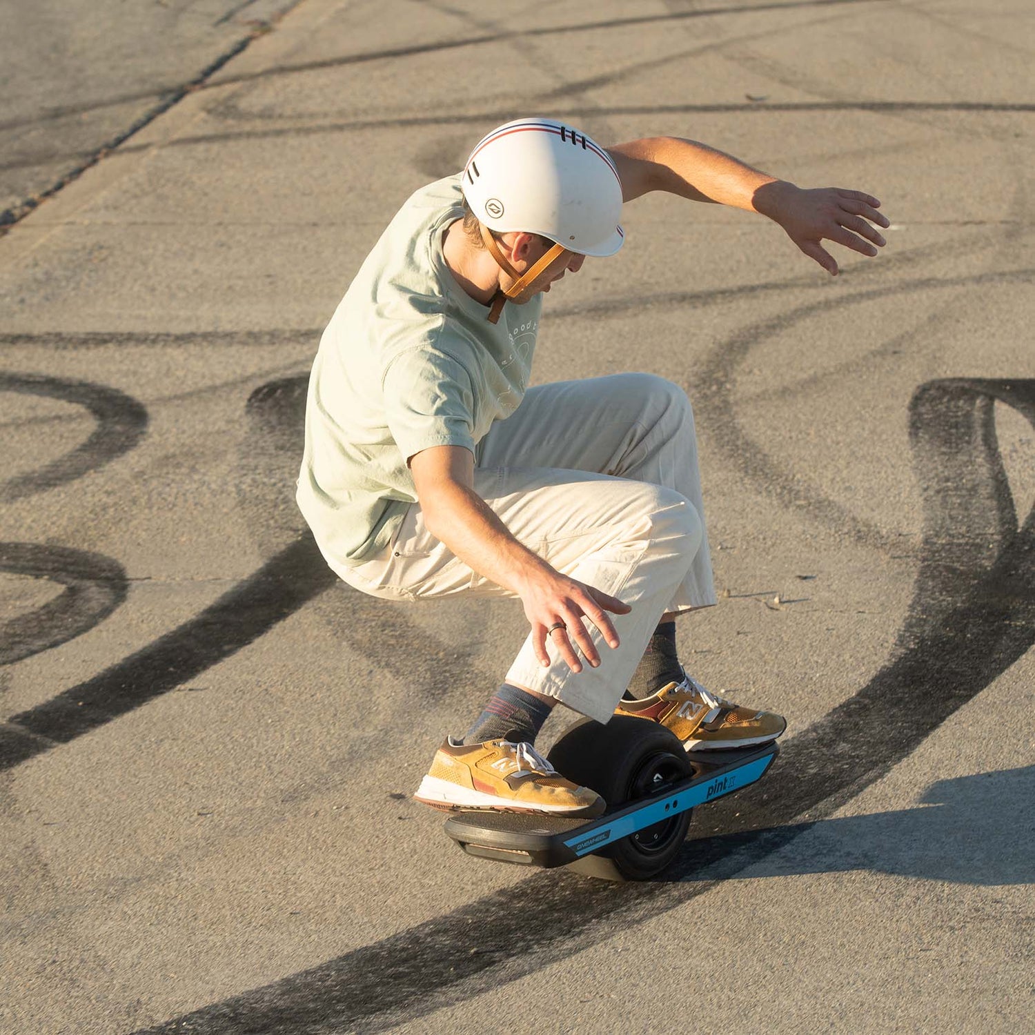 Onewheel Pint X Electric Skateboard - Powder Blue