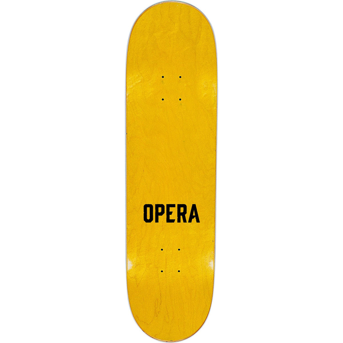 Opera Face Skateboard Deck - Holographic Blue 8.25"