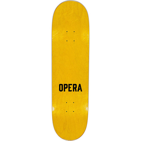 Opera Face Skateboard Deck - Holographic Blue 8.25"