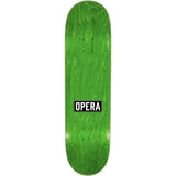 Opera Neo Skateboard Deck - Black 8.25"