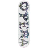 Opera Neo Skateboard Deck - White 8.5"