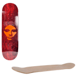 Opera Cut Mask Skateboard Deck - Red 8.5"